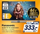 QLED TV TV-43W83AE9 im Angebot bei expert in Kleinmachnow QLED TV TV-43W83AE9 Angebote von Panasonic bei expert Kleinmachnow für 333,00 €