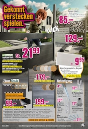 Hornbach Terrassenplatten im Prospekt 