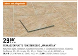 Terrassenplatte Feinsteinzeug „MANHATTAN“ Angebote bei OBI Plauen für 29,99 €