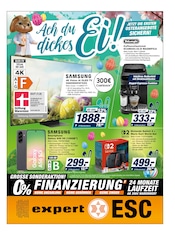 Kaffeevollautomat im expert Prospekt in Hoyerswerda Aktueller expert Prospekt mit Kaffeevollautomat, "Ach du dickes Ei!", Seite 1