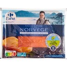 Saumon fumé au bois de hêtre - CARREFOUR EXTRA en promo chez Carrefour Villeurbanne à 4,79 €