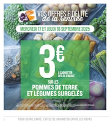 Catalogue Supermarchés Match à Saverne cette semaine, valable du 16/09/2025 au 28/09/2025 Prospectus Supermarchés Match à Saverne, "C'EST TOUS LES JOURS LE MARCHÉ", 24 pages de promos valables du 16/09/2025 au 28/09/2025