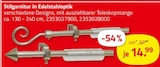 Stilgarnitur in Edelstahloptik für 14,99 € bei ROLLER im Angebot Stilgarnitur in Edelstahloptik im aktuellen ROLLER Prospekt