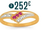 E.Leclerc Richerenches - Promo bague rubis et diamants Promo bague rubis et diamants à 252,00 € dans le catalogue E.Leclerc à Richerenches