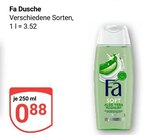 Dusche im Angebot bei GLOBUS in Gotha Dusche Angebote von Fa bei GLOBUS Gotha für 0,88 €
