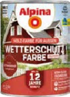 Wetterschutz-Farbe im Angebot bei Globus-Baumarkt in Koblenz Wetterschutz-Farbe Angebote von Alpina bei Globus-Baumarkt Koblenz für 33,00 €