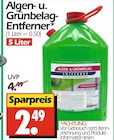 Wreesmann Pirna - Algen- u. Grünbelag-Entferner Angebot im Prospekt Algen- u. Grünbelag-Entferner bei Wreesmann im Pirna Prospekt für 2,49 €