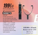 Promo Casque TV à 199,90 € dans le catalogue Blanc Brun à Rosny-sur-Seine