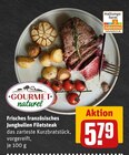 Jungbullen Filetsteak im Angebot bei REWE in Lünen Jungbullen Filetsteak Angebote von GOURMET naturel bei REWE Lünen für 5,79 €