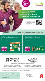 Aktueller mea - meine apotheke Prospekt "Unsere September-Angebote" Seite 1 von 4 Seiten für Waren