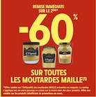 Promo -60% de remise immédiate sur le 2ème sur toutes les moutardes Maille à  dans le catalogue Intermarché Super à Puiseaux