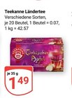 Ländertee Türkischer Apfel Angebote von Teekanne bei GLOBUS Rostock für 1,49 €