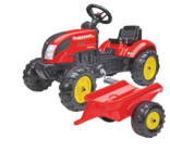 LE TRACTEUR À PÉDALES AVEC REMORQUE à Stokomani dans Saint-Clair LE TRACTEUR À PÉDALES AVEC REMORQUE à Stokomani dans Saint-Clair