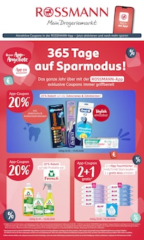 Rossmann Prospekt Mein Drogeriemarkt mit 5 Seiten