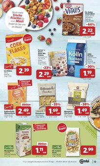 Nüsse im aktuellen combi Prospekt (Hannover) Nüsse im combi Prospekt "Markt - Angebote" mit 33 Seiten (Hannover)