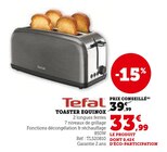 Toaster Equinox - Tefal en promo chez Super U Toulon à 33,99 €