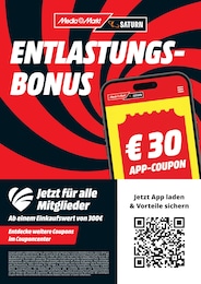 MediaMarkt Saturn Prospekt für Mettmann: "ENTLASTUNGSBONUS", 1 Seite, 22.04.2026 - 24.04.2026