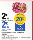 Bac gourmand citron framboise - ESKISS dans le catalogue E.Leclerc