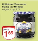 Pflaumenmus Stückig bei GLOBUS im Jena Prospekt für 1,69 €