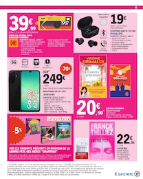 Offre Casque Bluetooth dans le catalogue E.Leclerc du moment à la page 9