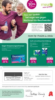 mea - meine apotheke Prospekt Unsere September-Angebote mit 4 Seiten