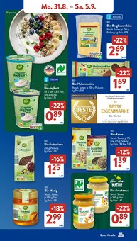 ALDI SÜD Prospekt der aktuellen Woche, gültig von 31.08.2026 bis 05.09.2026 Aktueller ALDI SÜD Prospekt "Gutes für Alle." mit 30 Seiten