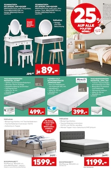 Boxspringbett im porta Möbel Prospekt "SO GÜNSTIG KOMMEN WIR NICHT MEHR ZUSAMMEN" mit 16 Seiten (Frankfurt (Main))