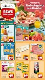 REWE Supermarkt Prospekt der aktuellen Woche mit 26 Seiten, gültig von 18.05.2026 bis 23.05.2026, in Ehrenkirchen und Umgebung Aktueller REWE Supermarkt Prospekt in Ehrenkirchen und Umgebung, "Dein Markt" mit 26 Seiten, 18.05.2026 - 23.05.2026