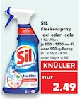 Fleckenspray, -gel oder -salz von SIL im aktuellen Kaufland Prospekt für 2,49 €