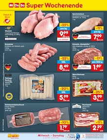 Schweinefilet im Netto Marken-Discount Prospekt "Aktuelle Angebote" mit 65 Seiten (Saarbrücken)