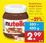 Nuss-Nugat-Creme Angebote von Nutella bei Netto Marken-Discount Essen für 2,99 €