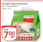 Original Katzenstreu im Angebot bei GLOBUS in Zwickau Original Katzenstreu Angebote von Cat’s Best bei GLOBUS Zwickau für 7,00 €