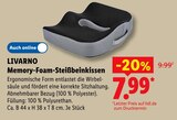 Memory-Foam-Steißbeinkissen im Lidl Prospekt Memory-Foam-Steißbeinkissen von LIVARNO im aktuellen Lidl Prospekt für 7,99 €