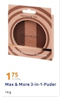 3-in-1-Puder Angebote von Max & More bei Action Salzgitter für 1,75 €