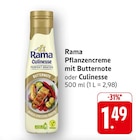 Pflanzencreme mit Butternote Angebote von Rama bei EDEKA Offenbach für 1,49 €