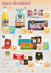 Schokolade im EDEKA Prospekt "Top Angebote" mit 28 Seiten (Lübeck)