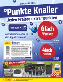 Gartenmöbel im Netto Marken-Discount Prospekt "Aktuelle Angebote" mit 60 Seiten (München)