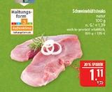 Schweinehüftsteaks natur Angebote bei Marktkauf Nürnberg für 1,11 €