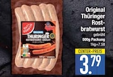 Aktuelles Original Thüringer Rostbratwurst Angebot bei E center in Regensburg ab 3,79 €