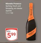 Prosecco Angebote von Mionetto bei GLOBUS Rostock für 5,99 €