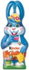 Moulage Lapin en chocolat - KINDER en promo chez Carrefour Moulage Lapin en chocolat - KINDER dans le catalogue Carrefour