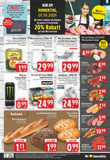 Energydrink im aktuellen E center Prospekt (Lünen) Energydrink im E center Prospekt "Aktuelle Angebote" mit 30 Seiten (Lünen)