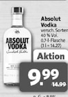Vodka Angebote von Absolut bei Markant Nordwest Herford für 9,99 €