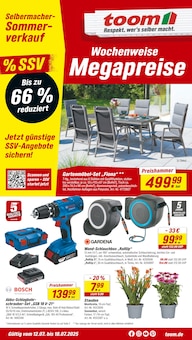 Aktueller toom Baumarkt Prospekt "Respekt, wer's selber macht." Seite 1 von 16 Seiten