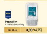 Pappteller von  im aktuellen Metro Prospekt für 4,75 €