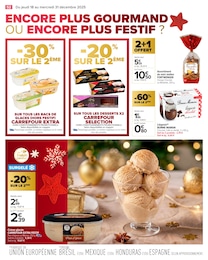 Prix et réduction Crème Glacée dans le prospectus Carrefour en cours Offre Crème Glacée dans le catalogue Carrefour du moment à la page 52