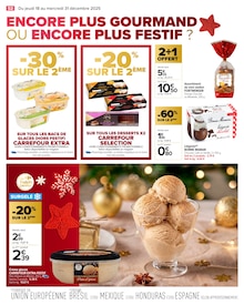 Promo Crème Glacée dans le catalogue Carrefour du moment à la page 52