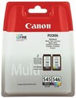 Pack cartouche d’encre noire + couleurs - Canon - Cora à Villemomble Pack cartouche d’encre noire + couleurs - Canon en promo chez Cora Villemomble à 39,99 €