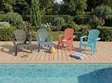 Fauteuil Adirondack en promo chez Carrefour Montpellier à 14,99 €