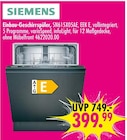 Aktuelles Einbau-Geschirrspüler Angebot bei SB Möbel Boss in Regensburg ab 399,99 €